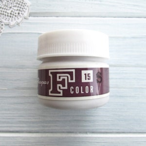 Corante de anilina marrom avermelhado F15: Fabricação de flores de seda (10g)