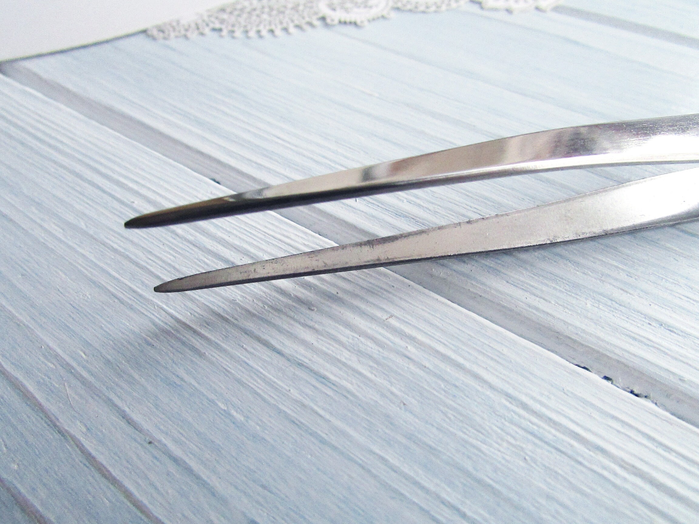 Japanese Stainless Steel Tweezers L 150 mm Etsy