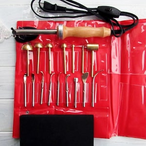 Japanese Somebana Flower Making Tools: 16-Piece Soldering Iron Set