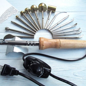 Japanese Flower Making Tools: 16-Piece Set with Soldering Iron & Stand (Somebana PDF Book)
