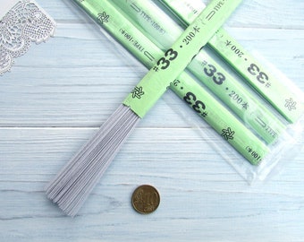 50 fili per fioristi, verde, 20 cm, filo per bricolage, filo da 2 mm, filo per fiori, gambo di fiori, bastone per fiori per artigianato, decorazione