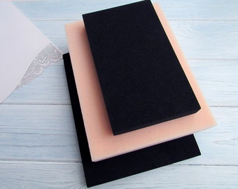 Set 3 Stück japanischer professioneller Schwamm (Pad) Soft, Hard, Medium, zur Herstellung von Seidenblumen