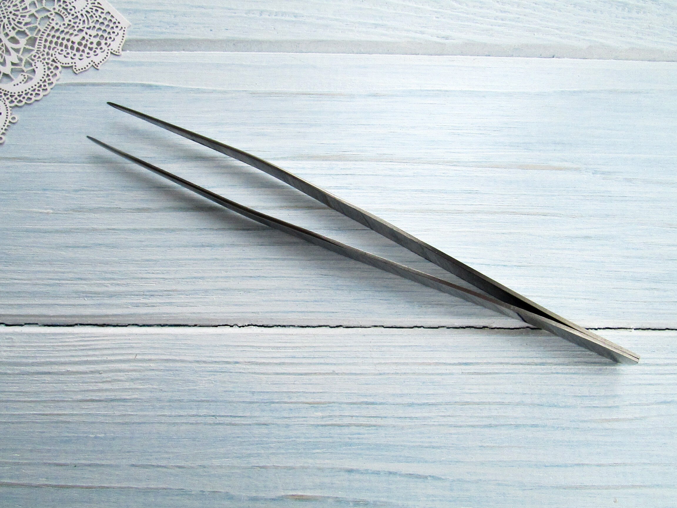 Japanese Stainless Steel Tweezers L 150 mm Etsy