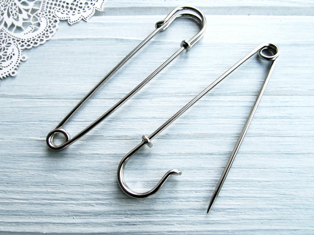 Achetez Épingles à Nourrice, L: 22 Mm, ép. 0,6 Mm, Argent, 1x100pièce