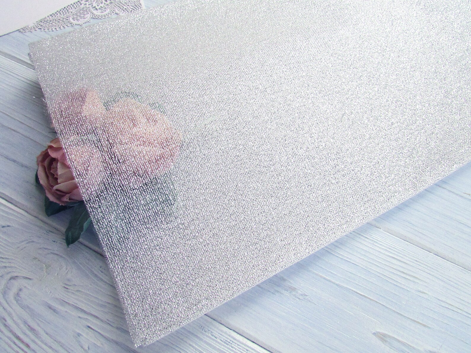 Hanabi Silver Japanese Fabric Prestarched Professional Etsy