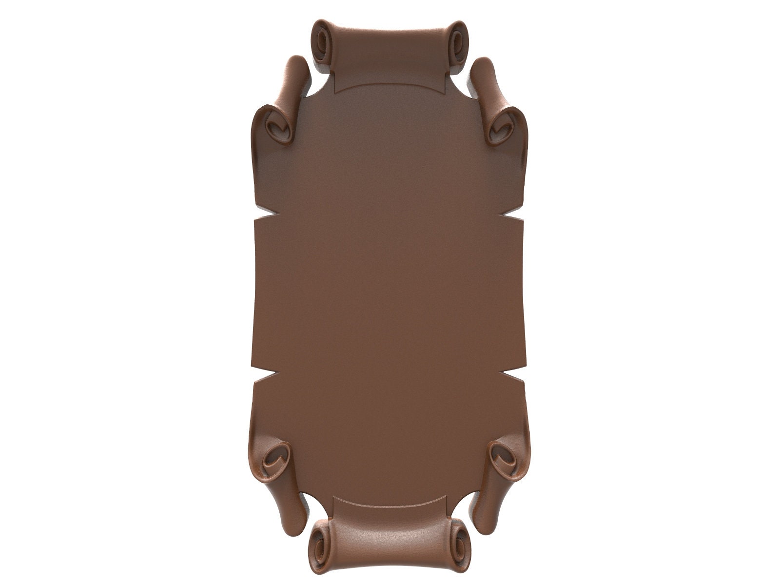 Scroll 3D STL Models for CNC Router Engraver, Carving Machine, CNC ...