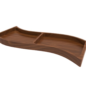 3D STL Models for CNC Router Engraver, Carving Machine, CNC files for Wood, Serving Tray 5