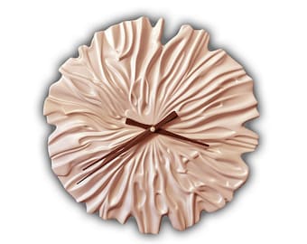 3D Wall Clock STL Model, CNC Router Engraver File (Digital Download)