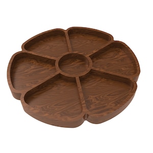3D STL Models for CNC Router Engraver, Carving Machine, CNC files for Wood, Serving Tray 8
