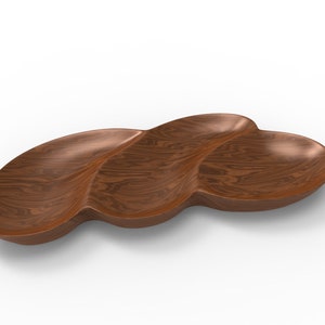3D STL Models for CNC Router Engraver, Carving Machine, CNC files for Wood, Serving Tray 10