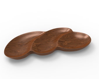 3D STL-modellen voor CNC-routergraveur, snijmachine, CNC-bestanden voor hout, dienblad 10
