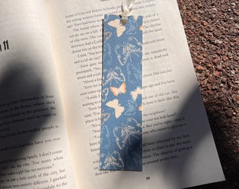 Butterfly bookmark, pretty butterflies, gift for her, gift for mum, bookmark with tassel, bookish gifts, bookworm, cute bookmark, booklover