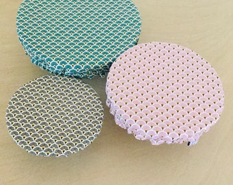 Washable and reusable plate covers