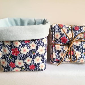 Set of washable make-up remover and/or zero waste baby wipes