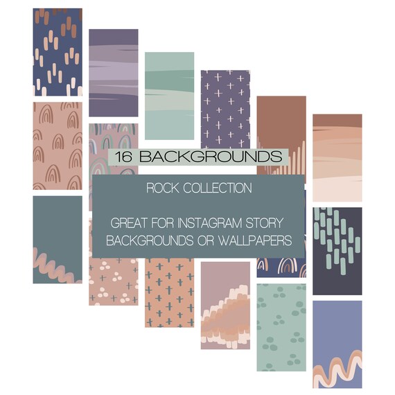Instagram Story Background and Wallpaper Rock Collection - Etsy Instagram Story Background and Wallpaper Rock Collection - Etsy