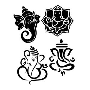 Ganesh Outline Digital Pdf, Jpeg, PNG, files, Cut File for Cricut and Silhouette,Ganesh digital image file, Ganesha outline,ganapthi digital