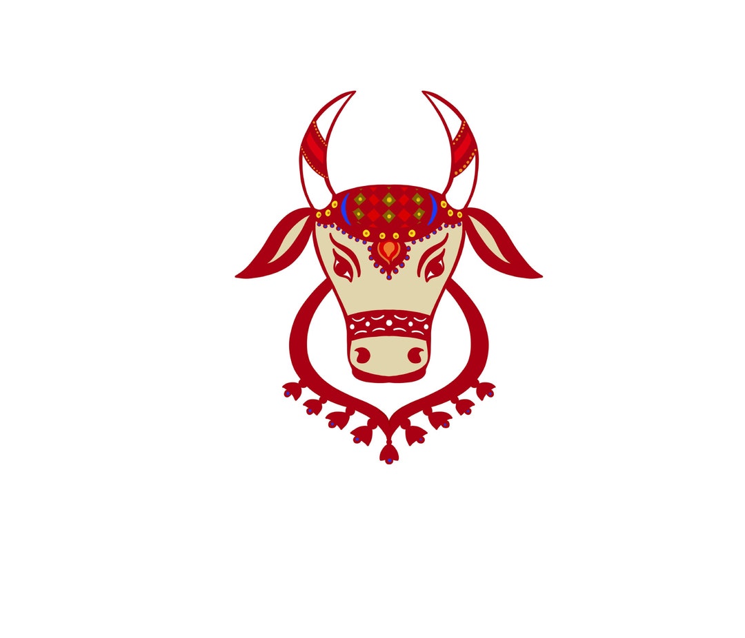 Pichwai Cow Digital File JPEG PDF PNG Instant Download File - Etsy