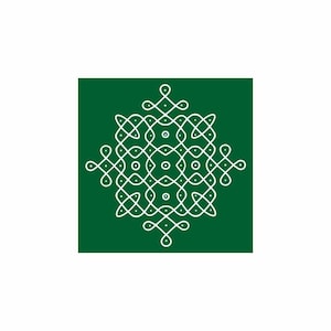Kolam design Digital File, JPEG, Instant Download, Kolam Instant Digital Download, Kolam instant digital, Gruhapravesam decor, Kolam prints