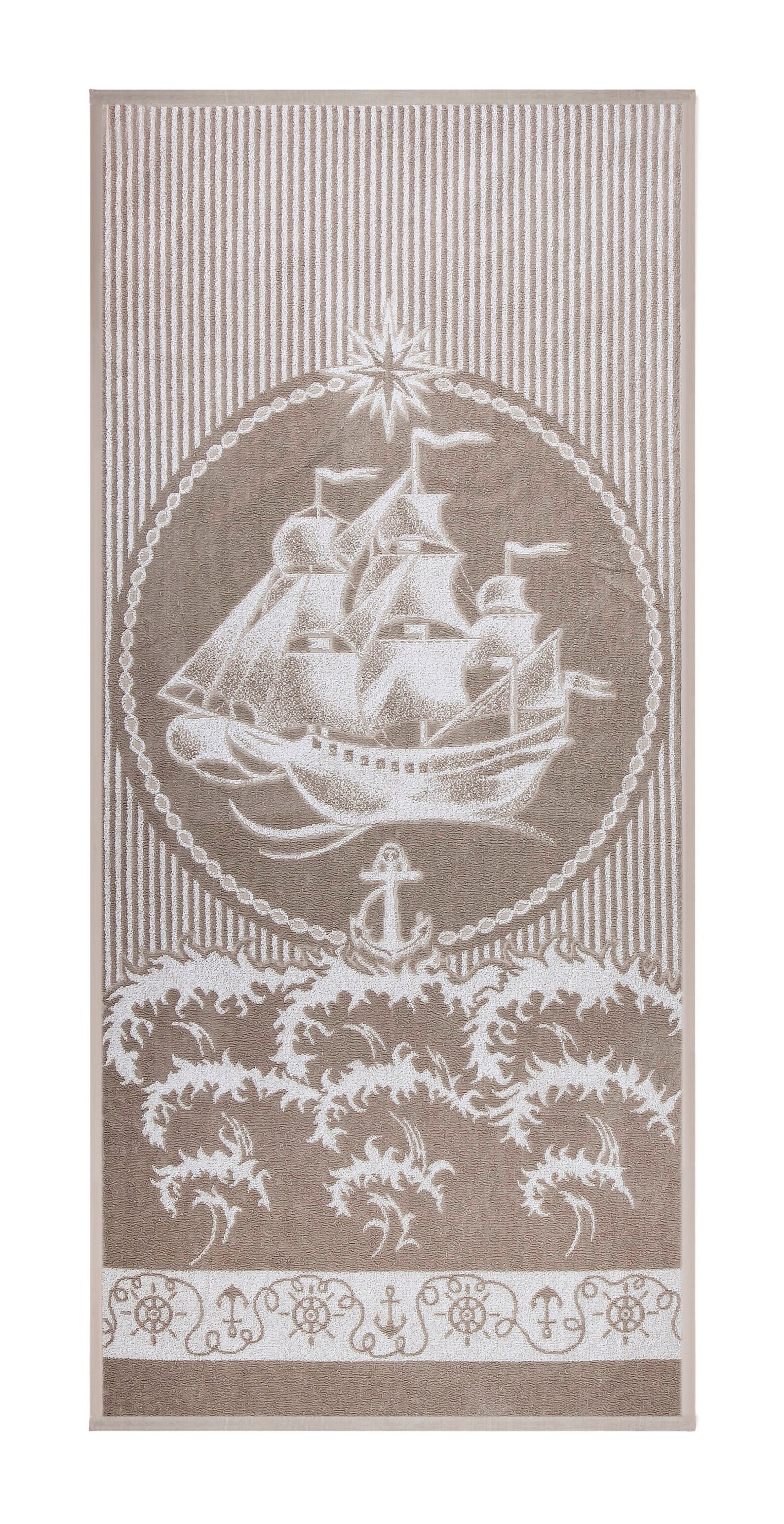 sailboat bath towels
