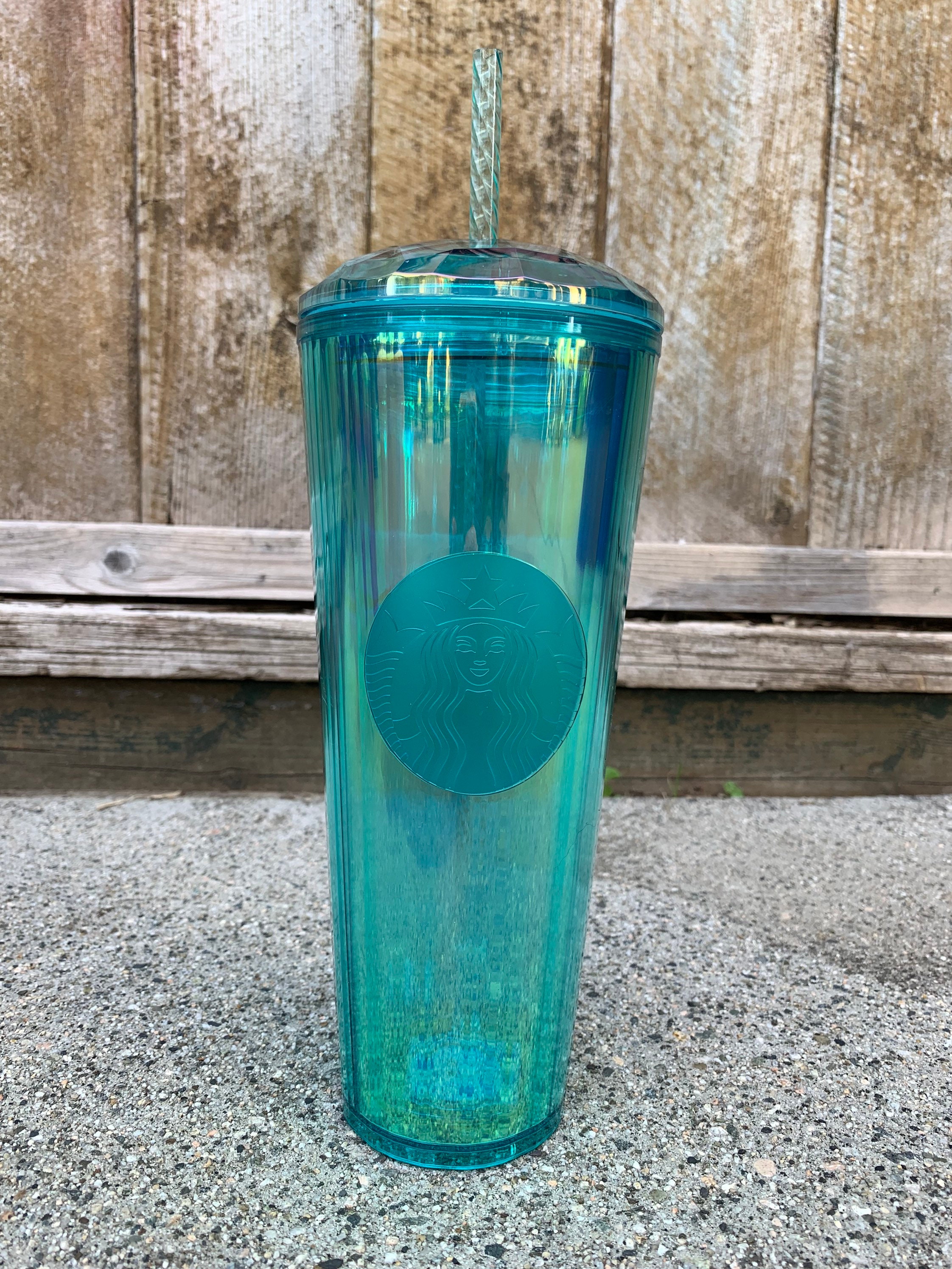 Summer 2021 Starbucks Dome Tumblers Pink Aqua & Rainbow Etsy