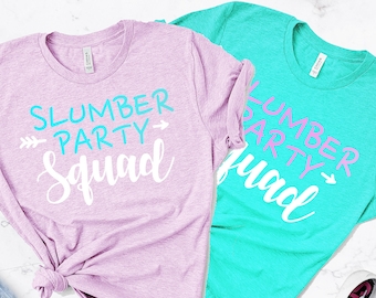 Slumber Party Squad Svg | Etsy