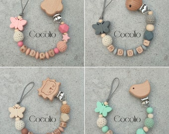 Personalized pacifier chain