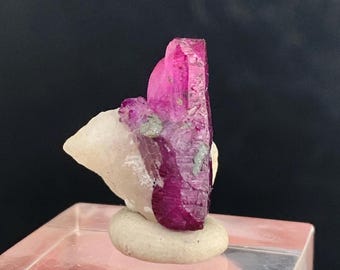 4 Gram Ruby Crystal on White Matrix, Afghanistan