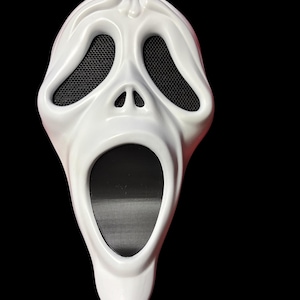 Nueva máscara de película de terror 6, accesorio para disfraz de Halloween, máscara facial espeluznante para cosplay y fiestas.