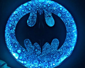 1989 Batman Moon Wall Light - Etsy