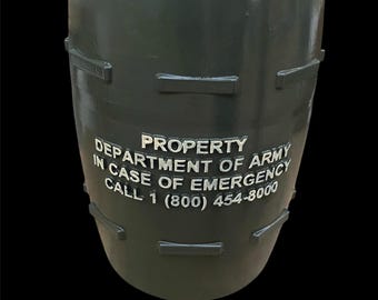 Tarman Troxin Barrel Popcorn Bucket, Custom Horror Decor Option