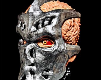 Jason X Bust, 9-Inch Horror Sculpture with Wall Mount Option