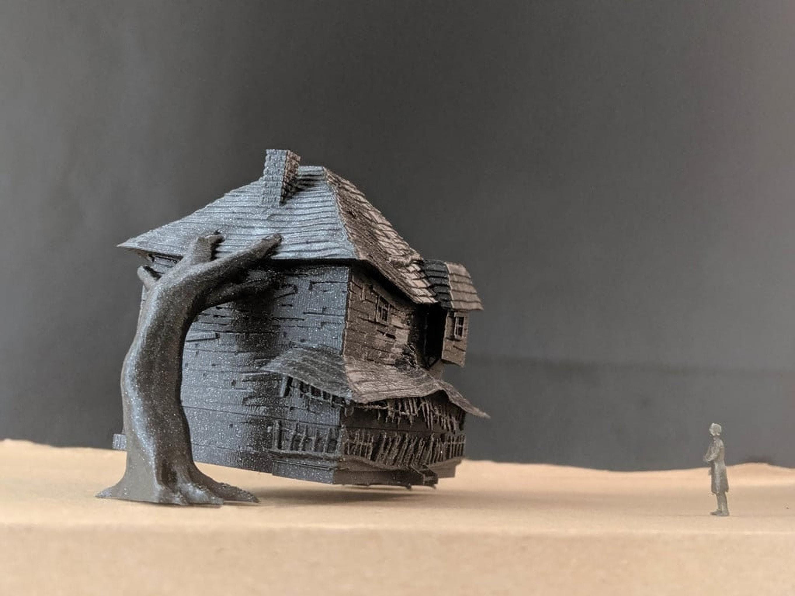 Monster House Decor Sculpture, 8x8 Monster Model in Resin - Etsy