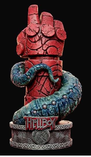 Right Hand of Doom Sculpture, Hellboy Mythical Creature Figurine