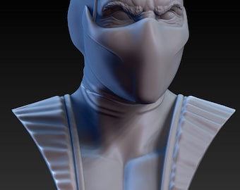 Busto clásico de Mortal Kombat