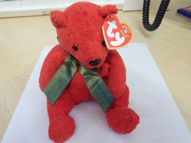 mistletoe beanie baby