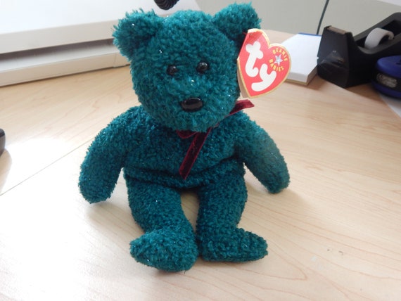 ty beanie baby 2001 holiday teddy