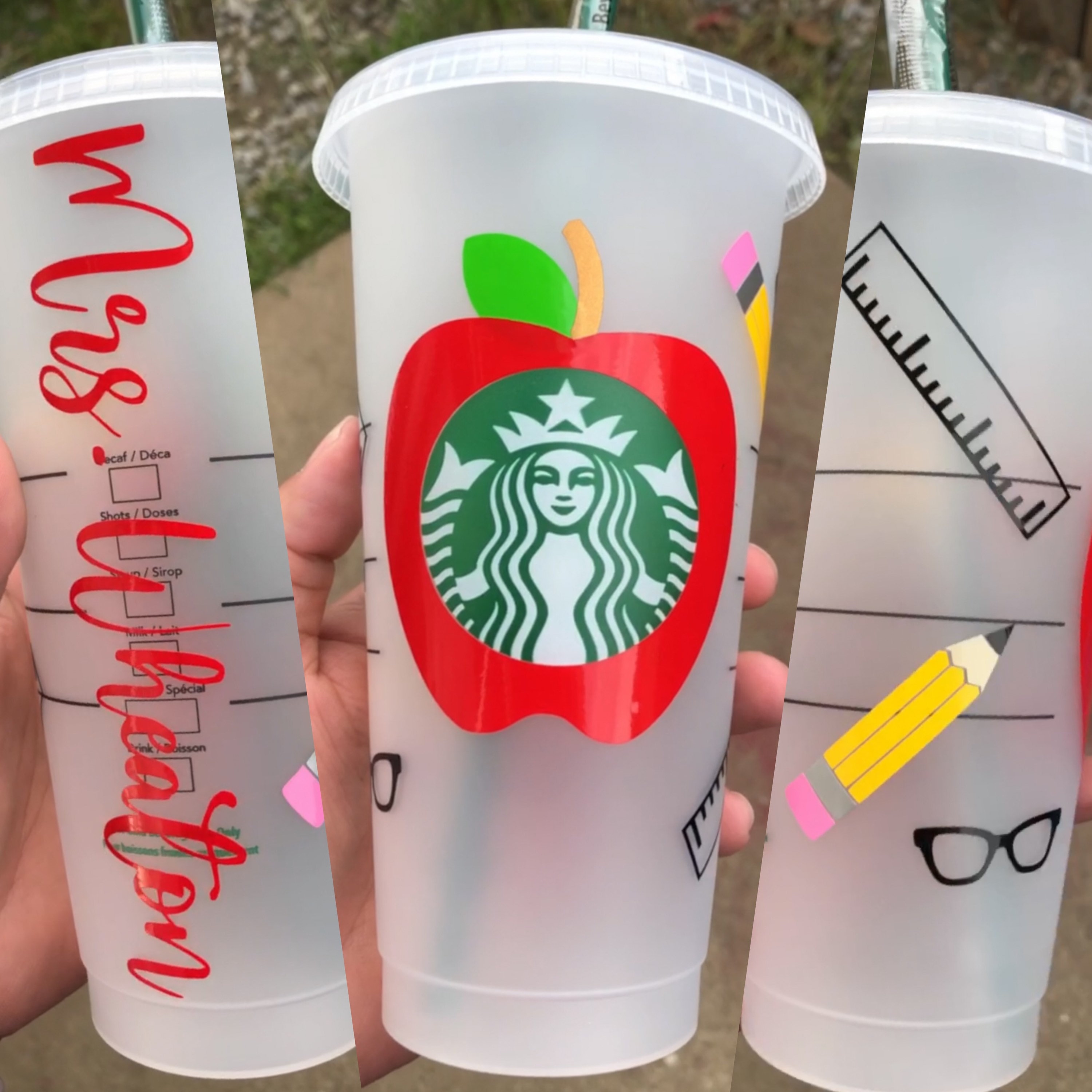 Back To School Teacher Cups Etsy
