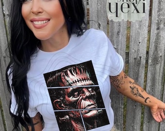 Frankenstein Glitch Shirt