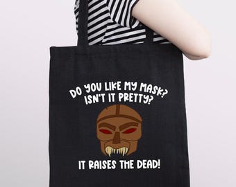 Do you like my mask Tote Bag - Buffy Inspired Fandom Tote - Subtle Geek Gift for TV Fans