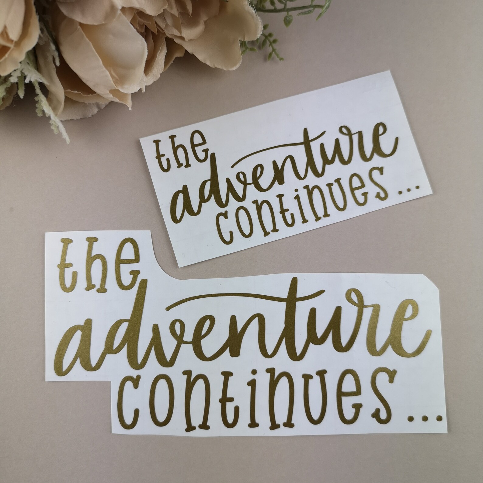 Het avontuur gaat verder citaat sticker Vinyl Planner Etsy