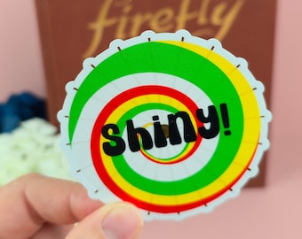 Shiny Waterproof Die-Cut Sticker – For Magpies, Misfits & Space Cowboys