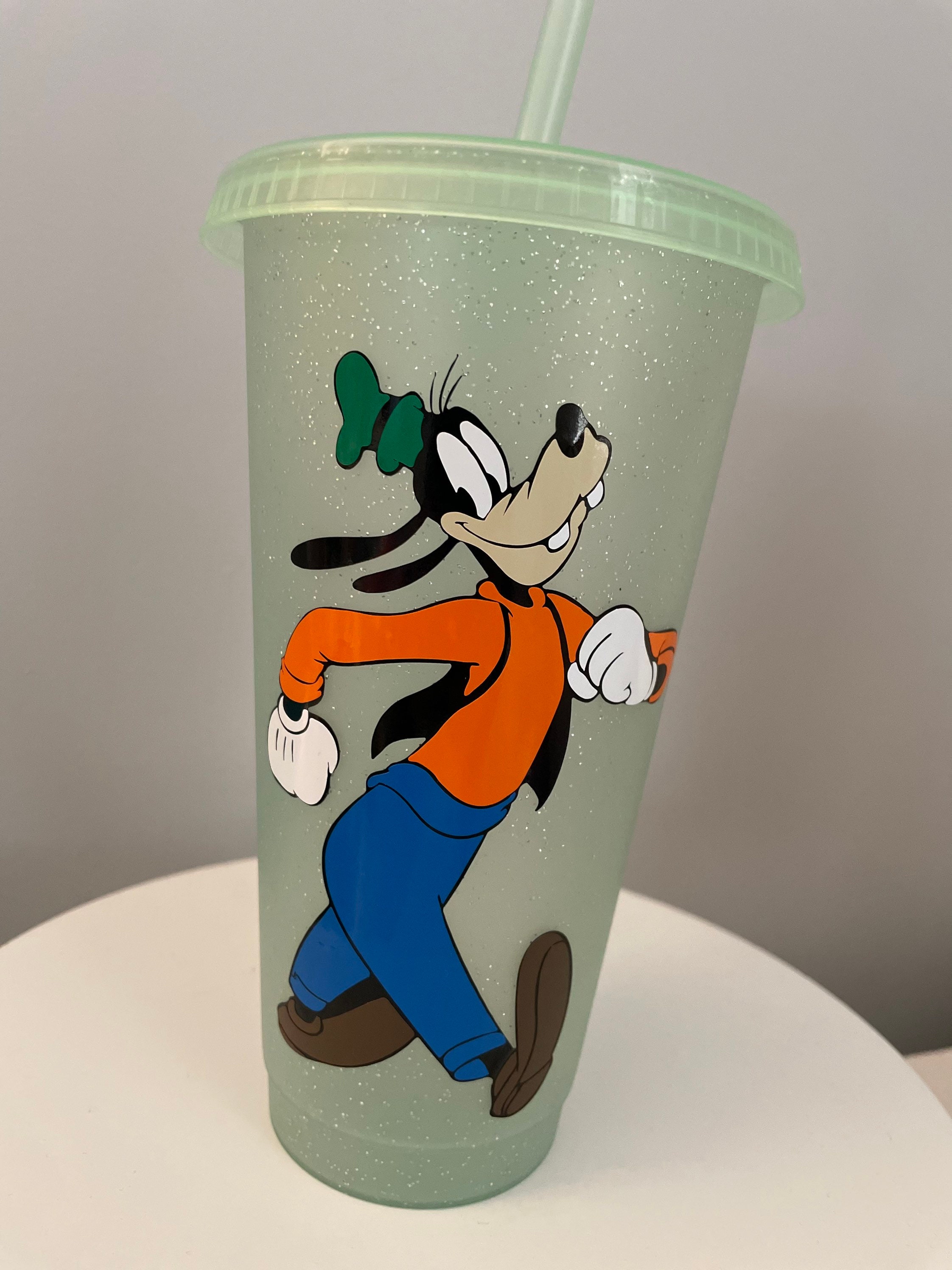 Disney Mickey Mouse Water Cups with Straw Drinking Cup Anime