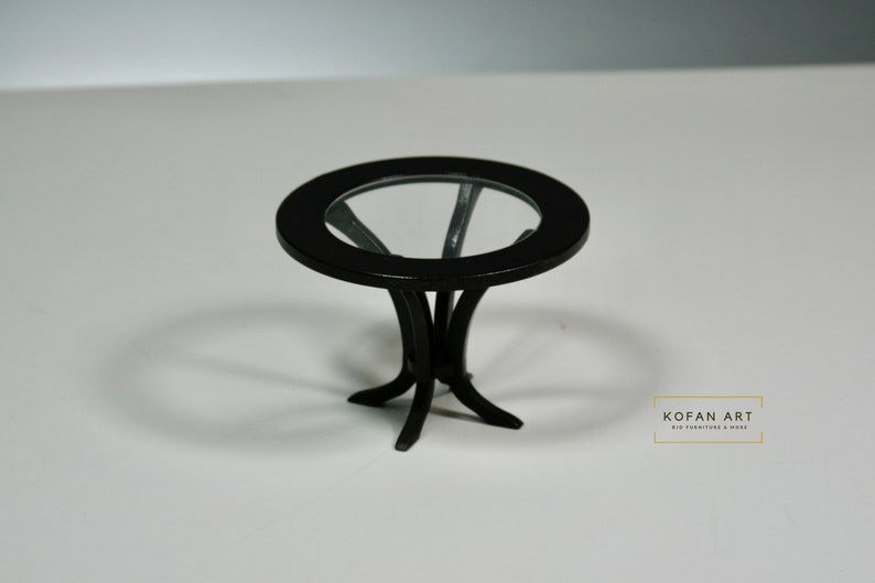 blythe furniture Round table for doll 16 scale bjd barbie