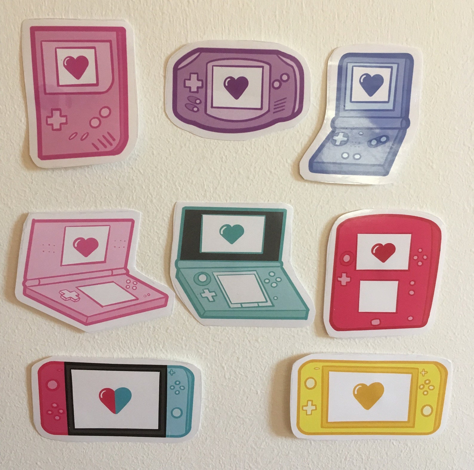 Nintendo Sticker Pack Etsy