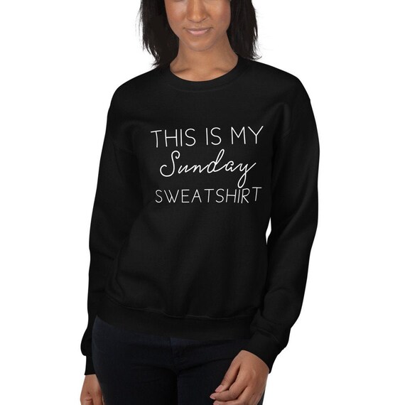 weekend slogan sweatshirt