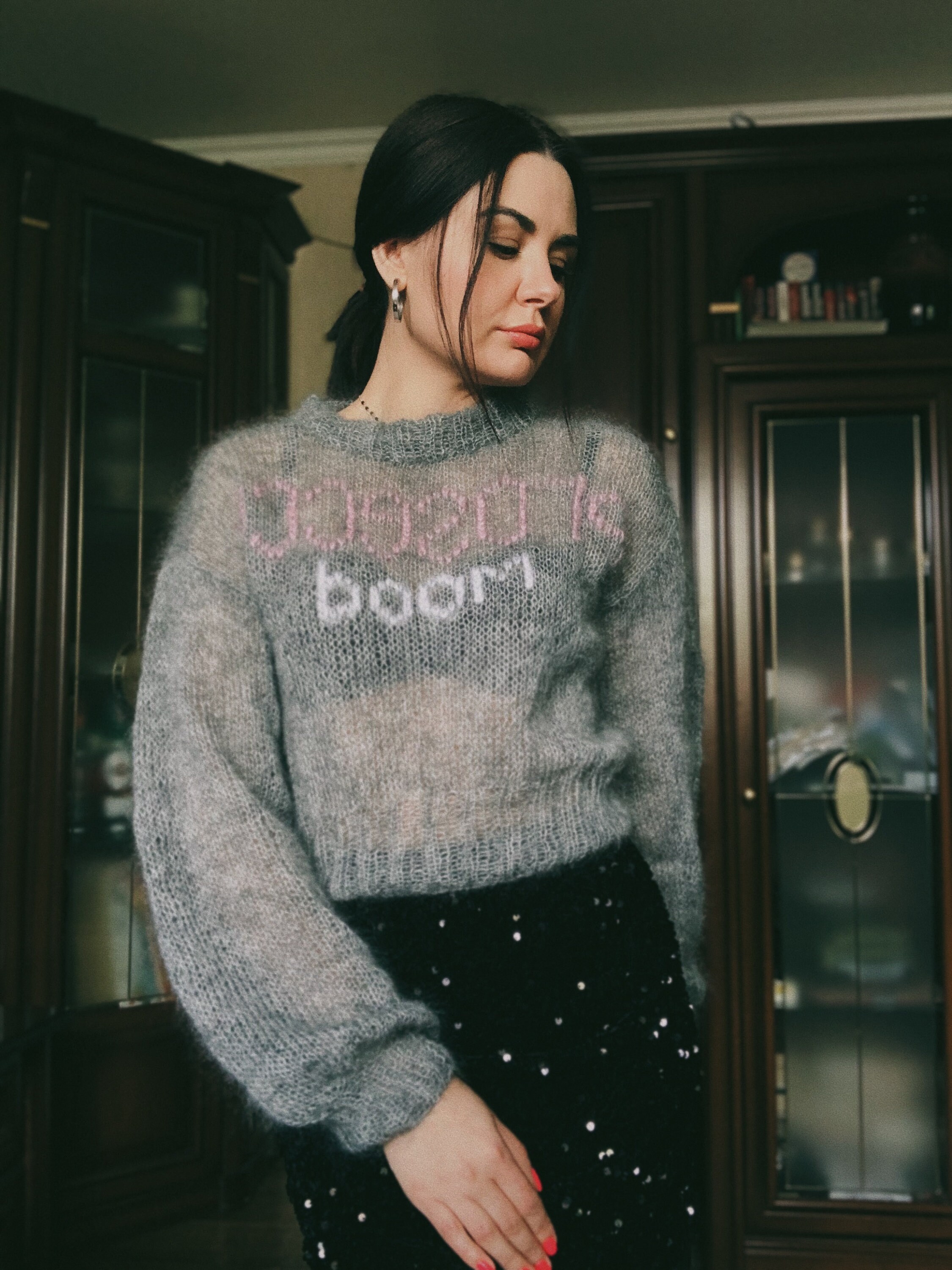 Cropped Mohair - Etsy