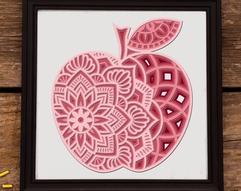 Free Free Layered Apple Svg 451 SVG PNG EPS DXF File