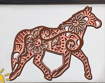 Free Free 238 Layered Horse Mandala Svg SVG PNG EPS DXF File