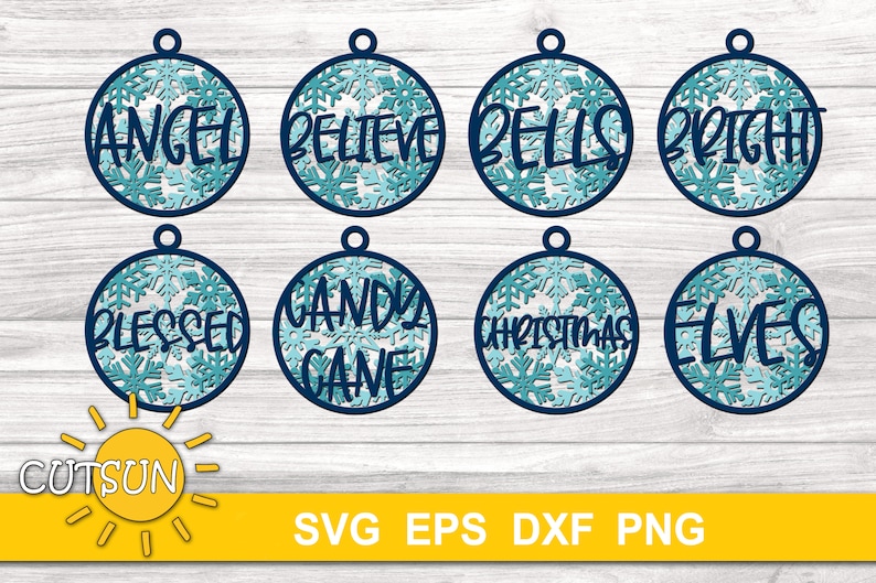 Download Ultimate List! 30+ Unique Layered Ornament SVG ...