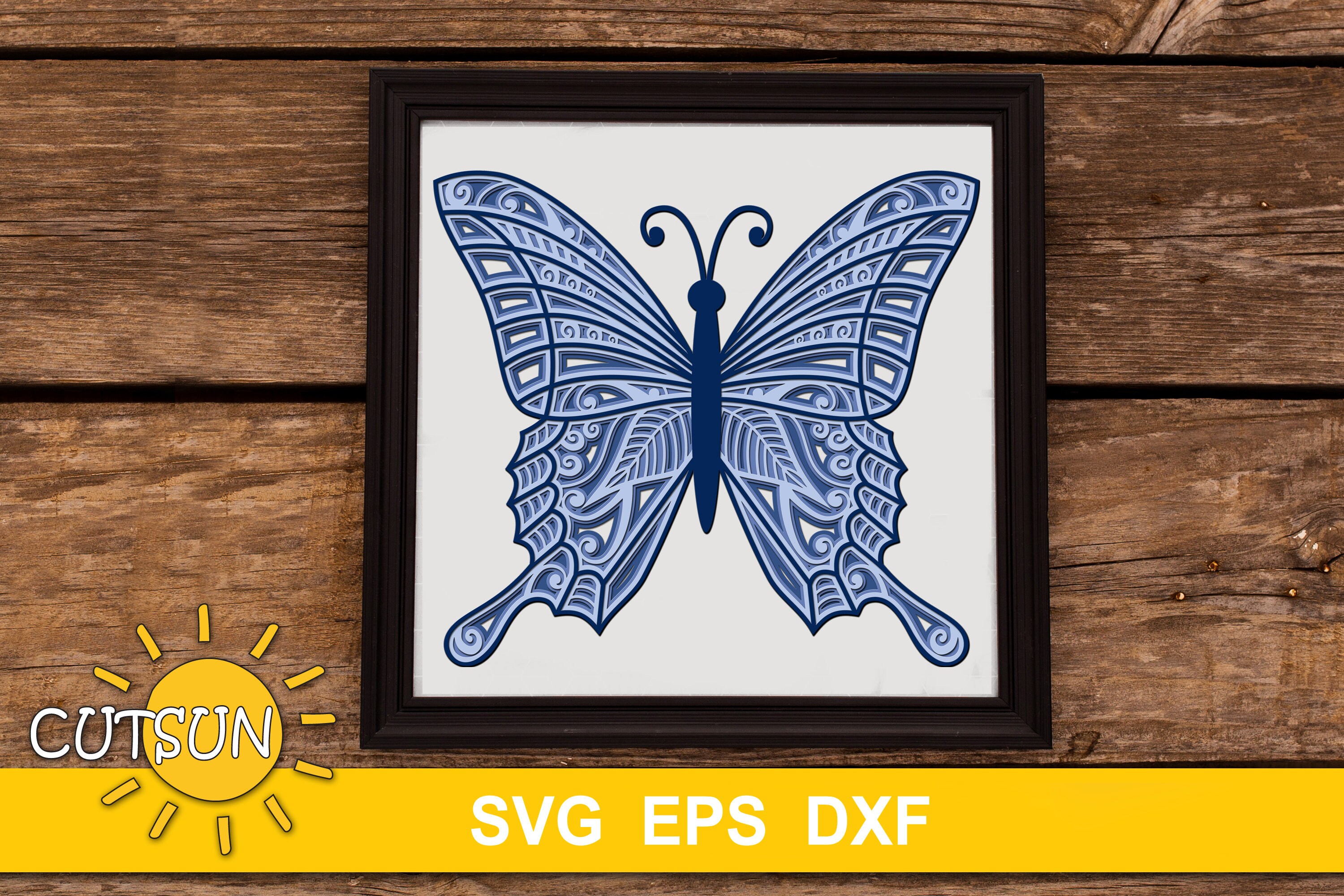 Free Free Layered Butterfly Mandala Svg 184 SVG PNG EPS DXF File